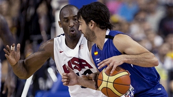 Estados Unidos venció a España en otro anticipo del baloncesto olímpico