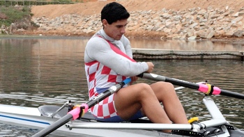 Remero Oscar Vásquez fue quinto en su serie y deberá ir al repechaje en los JJ.OO.