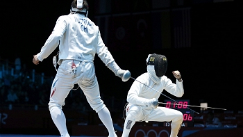 Paris Inostroza cayó ante el cinco del mundo y anticipó su retiro de la esgrima