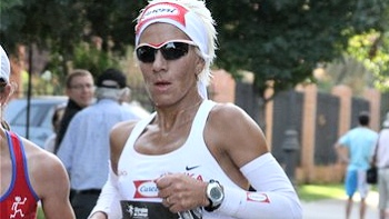 Erika Olivera y Natalia Romero remataron dentro de las 70 primeras en el maratón de Londres 2012