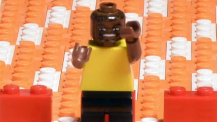  El triunfo de Usain Bolt en versión Lego 