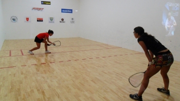 Chilenas Grisar y Muñoz jugarán la final del Mundial de Racquetball