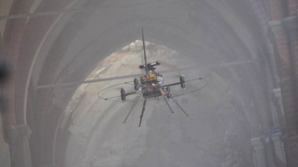   Robots inspeccionan las iglesias italianas afectadas por terremotos 