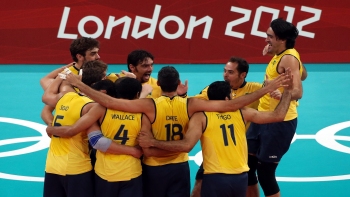 Brasil y Rusia jugarán la final del voleibol masculino en Londres 2012