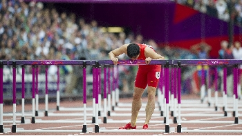 Liu Xiang se mostró seguro de volver a competir tras lesionarse en Londres 2012