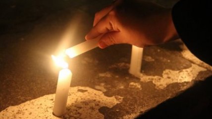 La velatón por la educación en Plaza de Armas de Santiago