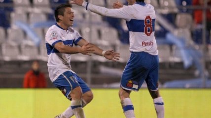 Alvaro Ramos anotó el gol de la UC en la victoria ante O'Higgins