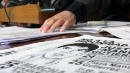 Familiares y parlamentarios pidieron justicia por la muerte de Manuel Gutiérrez