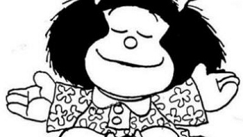 Mafalda y otros personajes de historietas salen a las calles en Buenos Aires