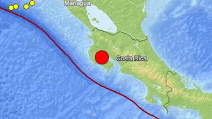   Chilena en Costa Rica: El terremoto fue muy fuerte, tuvimos mucho susto 