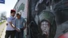 El mural en homenaje al carabinero asesinado en Quilicura