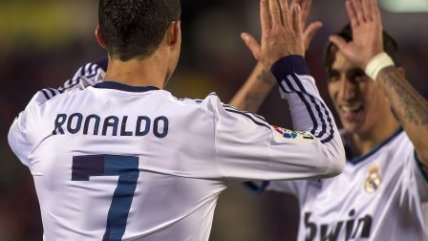 Dobletes de Cristiano Ronaldo e Higuaín destacaron en goleada de Real Madrid