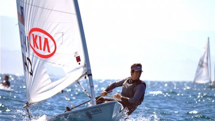 Matías del Solar lidera el Nacional de Veleros Láser 2012