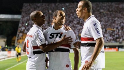 La goleada de Sao Paulo a U. de Chile en el Pacaembú