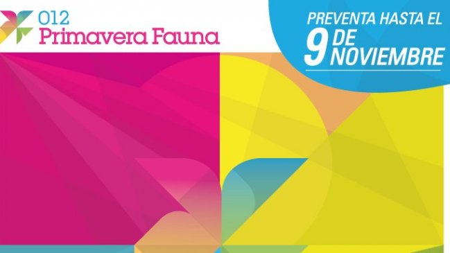 Este viernes termina la preventa de entradas para Primavera Fauna