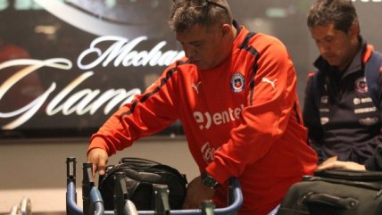   Claudio Borghi y parte de la selección chilena ya se encuentran en Zurich 