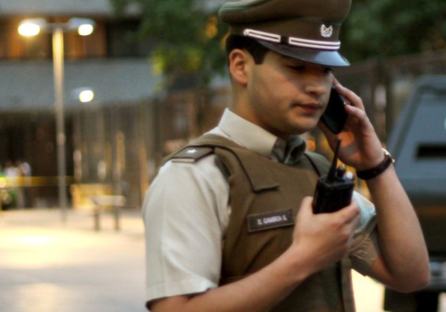 Robo de camiones de carga en Lampa se saldó con dos detenidos