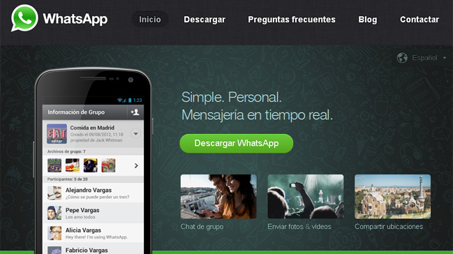 Experto advirtió de los riesgos patológicos del uso de Whatsapp