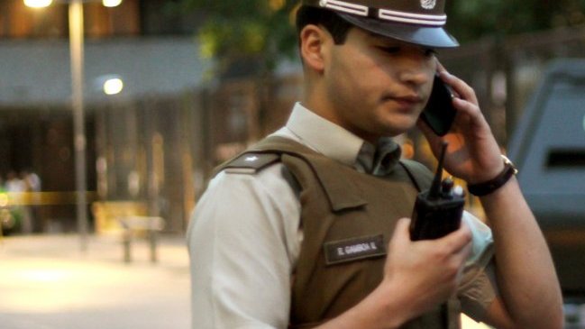 Robo de camiones de carga en Lampa se saldó con dos detenidos