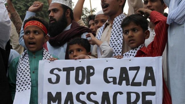 Muerte de diez civiles marcó quinto día de ofensiva militar israelí