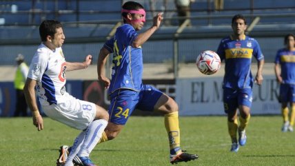 Everton venció a U. de Concepción por la ida de la liguilla de promoción