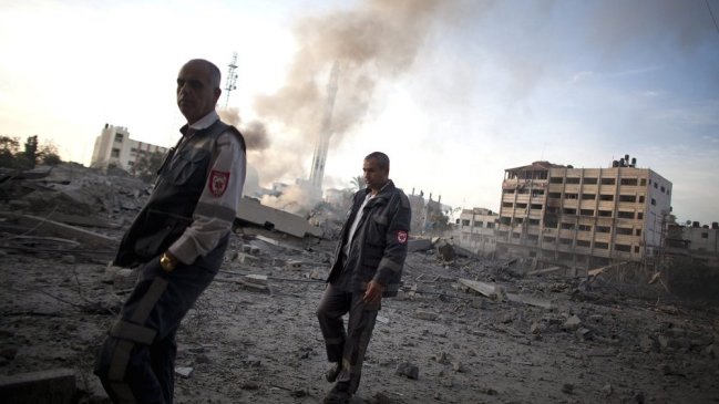 Israel bombardeó un centenar de objetivos en Gaza esta madrugada