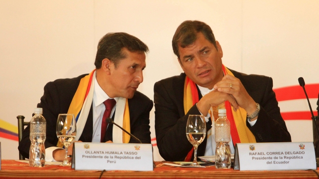 Ecuador y Perú firman declaración que delimita frontera en Golfo de Guayaquil