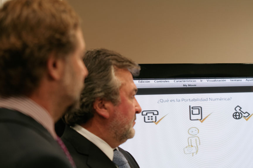 Así fue el proceso de cambio de numeración en Santiago