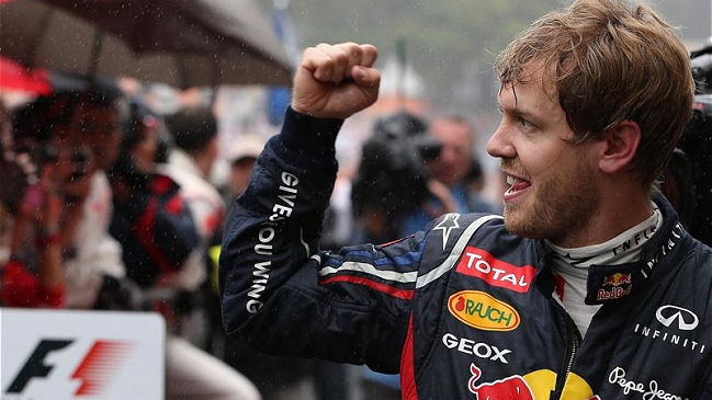 Alemania celebró el tercer título de Vettel, 