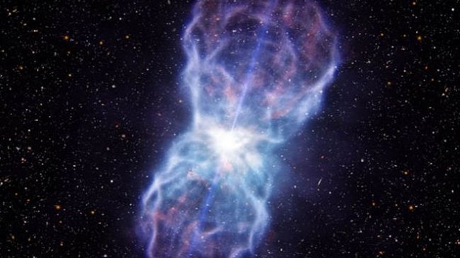 Mayor explosión de un agujero negro fue captada con telescopio en Chile