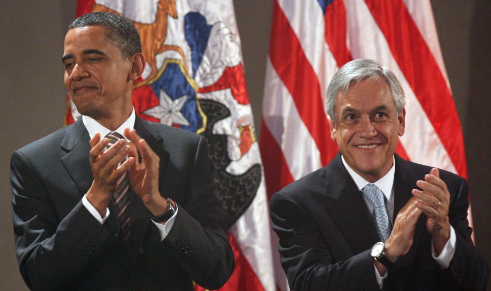 Piñera recibió llamado telefónico de Barack Obama
