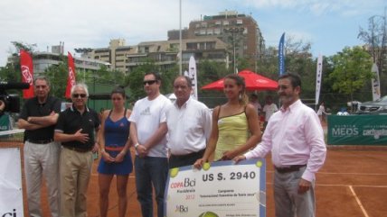   Paula Gonçalves se quedó con la Copa Providencia BCI 