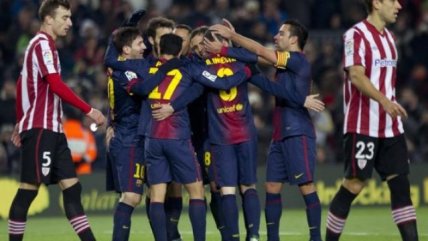   FC Barcelona superó con facilidad a Athletic Bilbao 