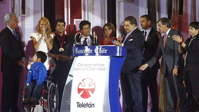 Teletón 2012 superó su meta con más de 25 mil millones de pesos