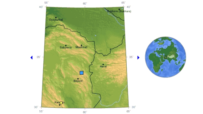 Temblor de 5,6 grados Richter en Irán dejó muertos y derrumbes