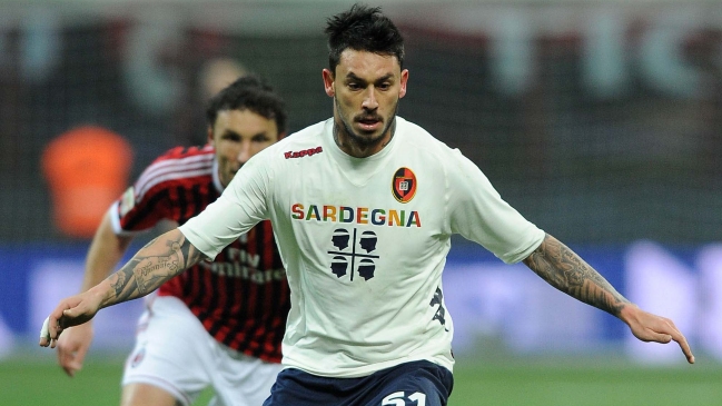 Mauricio Pinilla anotó en victoria de Cagliari en Copa Italia