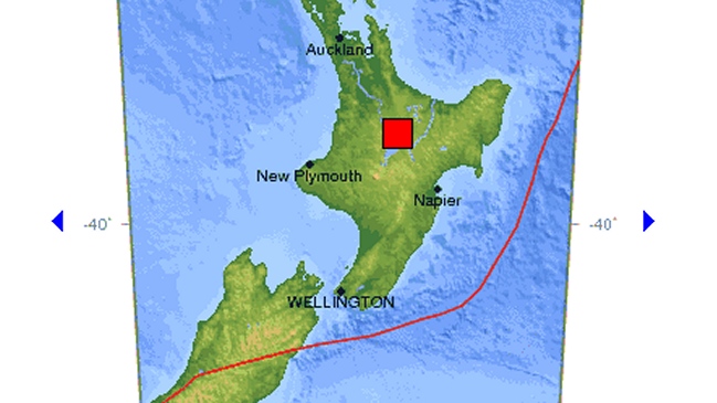 Temblor remeció la isla norte de Nueva Zelanda