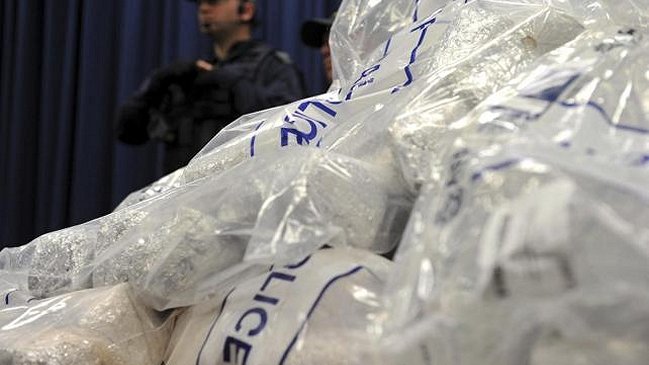 Policía australiana decomisó 155 kilos de cocaína proveniente de Chile