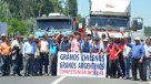 Agricultores de Linares volvieron a cortar la Ruta 5 Sur