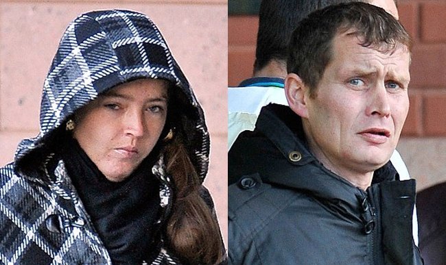 Pareja de drogadictos aplastó a su bebé con un televisor