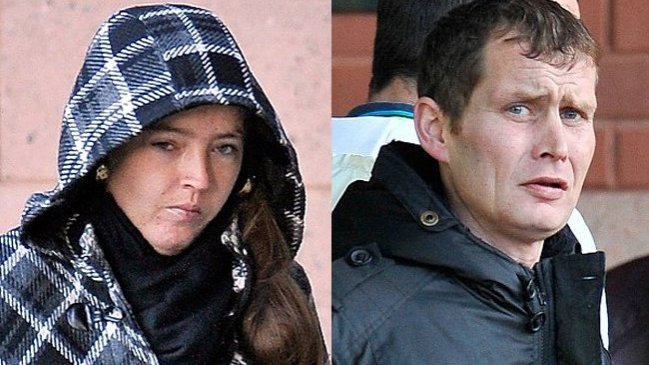 Pareja de drogadictos aplastó a su bebé con un televisor