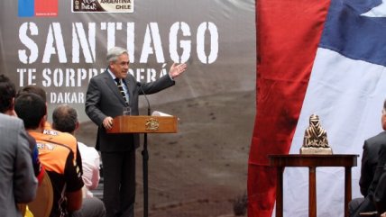 Desde el Palacio de la Moneda se lanzó el Rally Dakar 2013