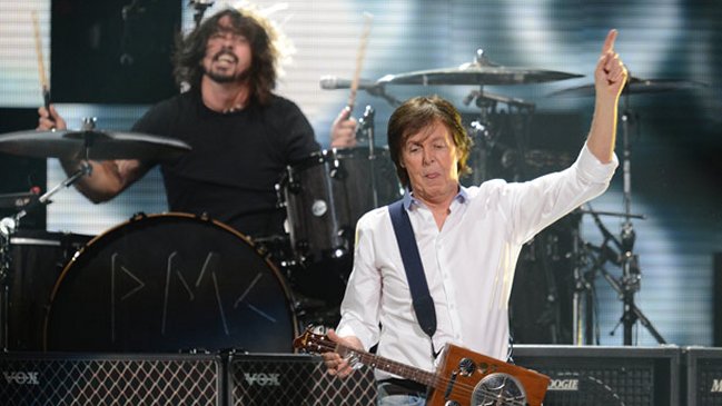 McCartney y los ex Nirvana pusieron broche de oro a concierto por víctimas de Sandy