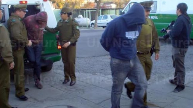 Carabineros detuvo a ladrones de cinco containers de whisky y bebidas energéticas