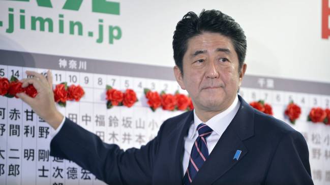 Elecciones en Japón: Shinzo Abe retorna al poder