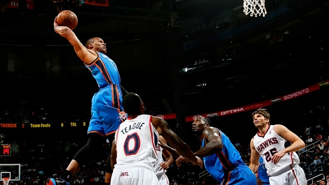 Durant se lució en un nuevo triunfo de Oklahoma City Thunder