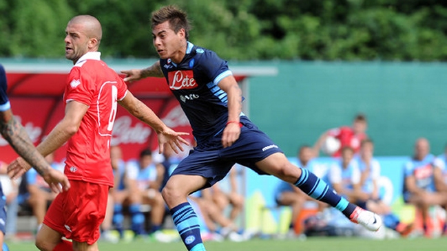 Gremio hizo oferta a Napoli por Eduardo Vargas