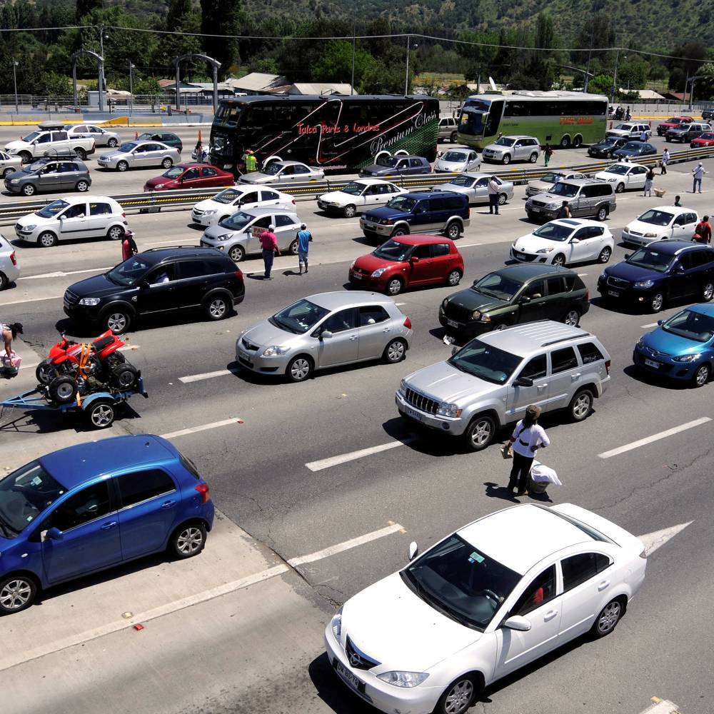 Más de un millón de personas saldrá de Santiago en Año Nuevo