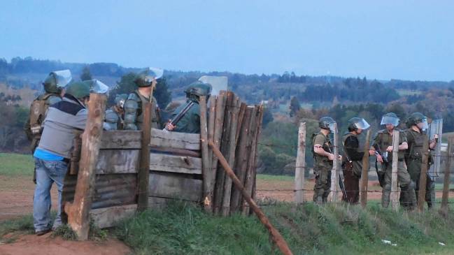 Esposa del cuidador muerto en Arauco: 