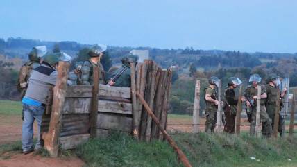 Esposa del cuidador muerto en Arauco: 